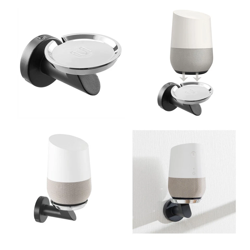 Support pour haut-parleurs intelligents Google Home montage au mur - Photo 4/4