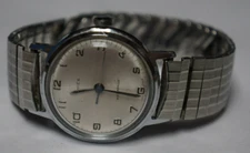 Vintage Timex Waterproof CHR Plated Bezel Men's Watch