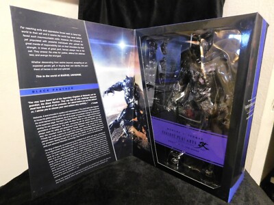 Black Panther re-imagined as Play Arts Kai, Variant, King of Wakanda, T'Challa