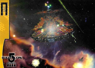 TCS 1018  Babylon 5 Season 4  Card Fleet Of The First Ones Chase Card F2