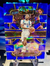 2023-24 Olivier-Maxence Prosper Panini Select Blue Ice Prizm Rookie Card #85. rookie card picture