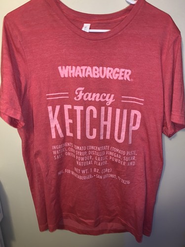 Whataburger Fancy Ketchup Shirt Men's 