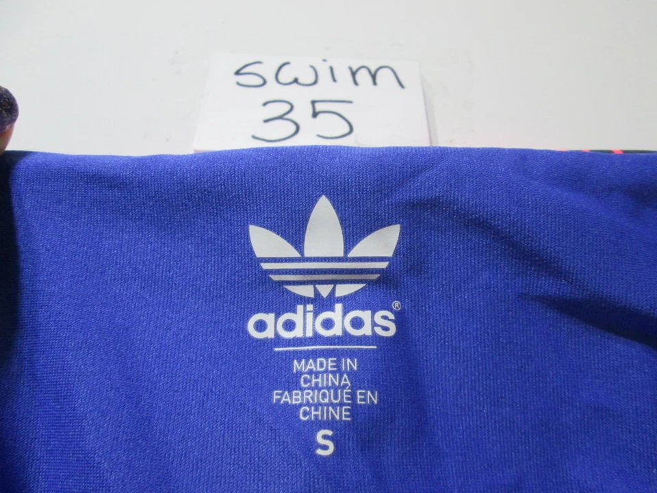 Adidas Mujer Talla S Bikini Parte Inferior Azul Real Hipster Traje de Baño Ropa de Playa Foto 4 de 4