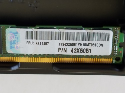 New - 2GB Elpida IBM 43X5051 1Rx4 PC3-10600R-9-10-MP Server Memory Module DDR3 - Picture 3 of 5