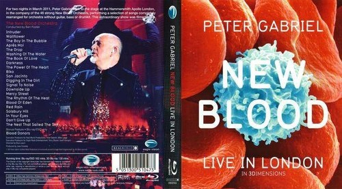 Blu-ray 3D Peter Gabriel New Blood Live in London w/ Slipcover -Brand New Sealed - Imagen 2 de 2