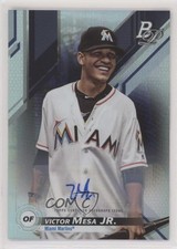 2019 Bowman Platinum Wal-Mart Top Prospects Victor Mesa Jr #TOP-14 Auto e6p