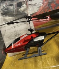 VATOS RC Helicopter Remote Control Helicopter with LED Light Toy Kids Sealed