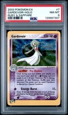 2003 POKEMON EX RUBY & SAPPHIRE #7/109 GARDEVOIR HOLO PSA 8