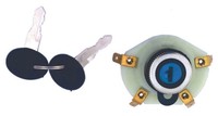 ZÜNdrahmen Schalter Lenker Schloss SchlÜSsel FÜR Vespa PX 125 150 200