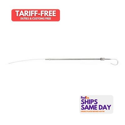 Mr Gasket 6923, One Chrome Steel Chrome Sb Mopar Dipstick Performance Parts - Picture 1 of 10