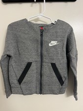 Nike Pullover Sweatshirt Kids Size 4 Gray NWOT