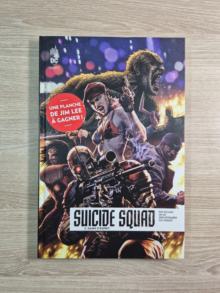 Suicide Squad Rebirth Tome 2 - Sains D'esprit - DC Urban Comics 2017 - Photo 1/4