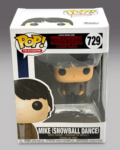 Funko Pop! Television: Stranger Things - Mike (Snowball Dance) #729 In Protector