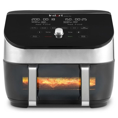 INSTANT POT Vortex Plus VersaZone Airfryer XXL   8,5L   Edelstahl Neu & OVP