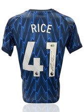 DECLAN RICE SIGNED 2025/26 ARSENAL FC AWAY SHIRT (ACG CERT AG17495)