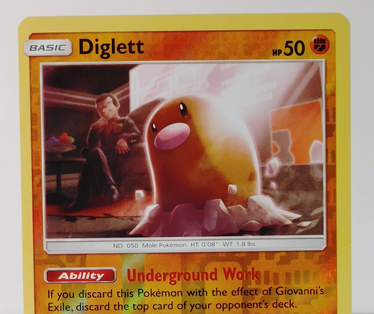 Diglett - Reverse Holo - SM: Unbroken Bonds #85 - POKEMON -NM -U Pick