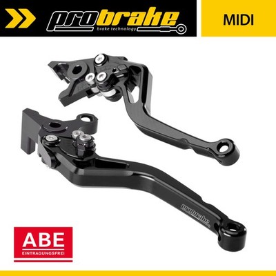 Bremshebel Kupplungshebel SET MIDI für TRIUMPH Street Triple 675 R (13-14) D67LC
