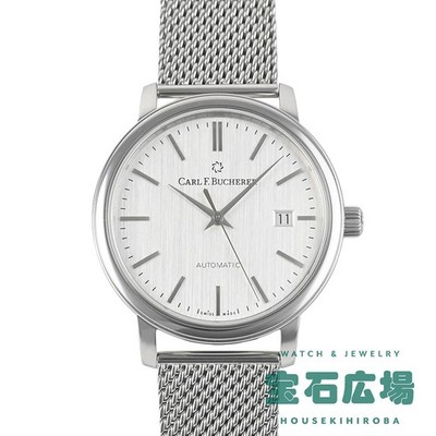 Carl F. Bucherer Adamavi Herren Automatik Uhr Gebraucht Silber Edelstahl
