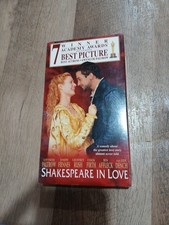 Shakespeare In Love VHS Tape Cassette Tape Brand New Factory Sealed Ben Affleck