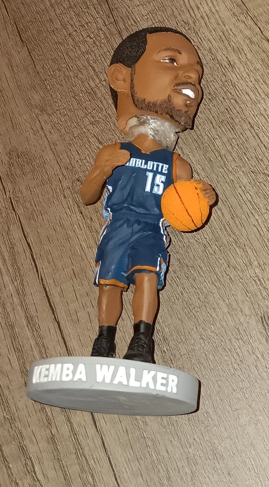 RARE BOBBLEHEAD 2013 KEMBA WALKER ROOKIE NBA CHARLOTTE HORNETS/BOBCATS SGA NIB - Image 4 of 4