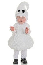 Adorable Friendly Ghost Plush Outfit Toddler Halloween Costume