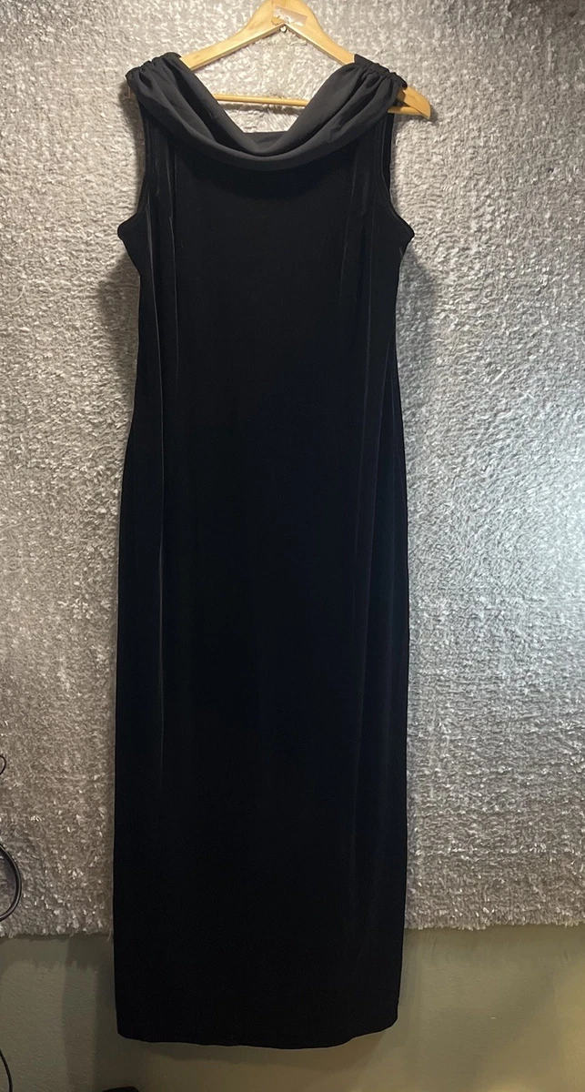 ronni nicole evening dresses RONNI NICOLE Dress Long Black Gold Sequins Size 16 SKU 000375-5 – Designers  On A Dime
