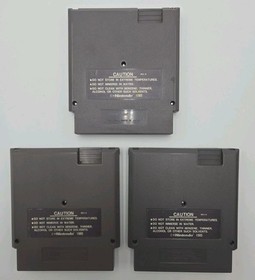 Lot of 3 NES Games &mdash; Destination Earthstar, John Elway&rsquo;s Quarterback, Super...