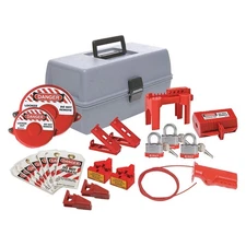 CONDOR 437R69 Portable Lockout Kit,Gray,7-1/2" H 437R69
