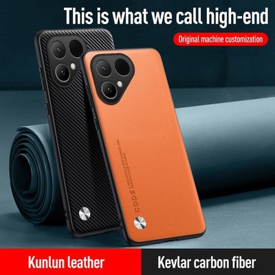 For Tecno Pova Curve 2, Luxury Business Case Retro Leather Soft Rubber Cover