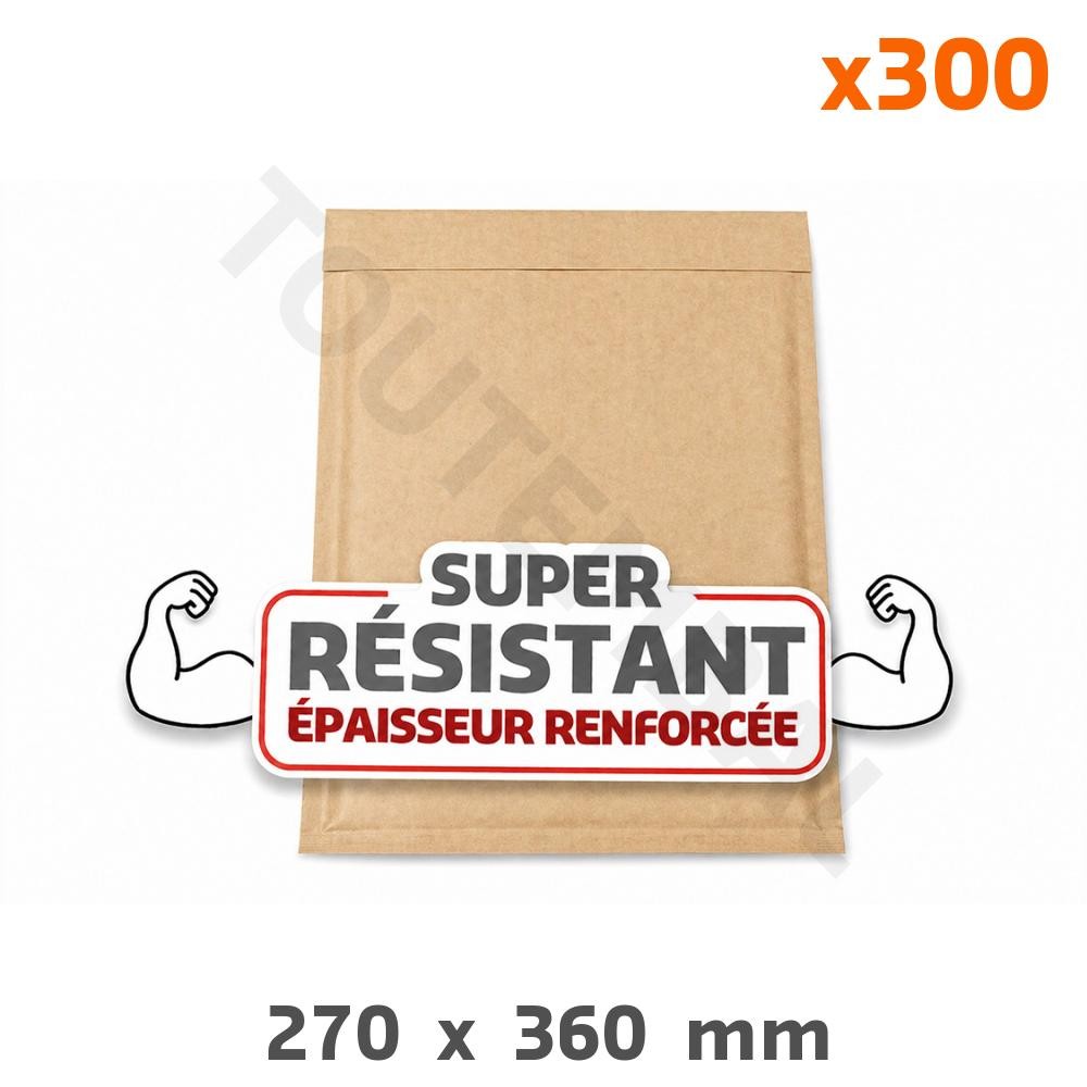 Enveloppe bulle 270x360 mm pour expédition de livres et cadres lot de 300