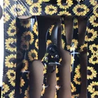 Gartol 3- Piece Garden Tools Set Sunflowers Print Aluminum Garden Tool Set