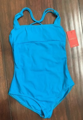 Capezio TB201C XL Child Blue Tank Ballet Dance Leotard