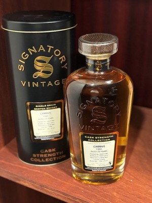 Cambus  1991   23 Jahre   Signatory Vintage   Single Grain   53,9 %   0,7 l
