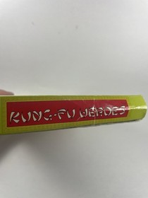 Kung Fu Heroes - Nintendo NES 1988 (CIB) Complete in Box W Manual 