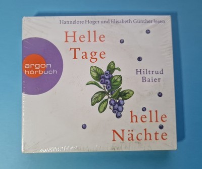 Hiltrud Baier HELLE TAGE, HELLE NÄCHTE Hörbuch NEU OVP Hannelore Hoger Lappland
