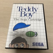 Teddy Boy - Sega Master System Game - CIB - Very Good Condition
