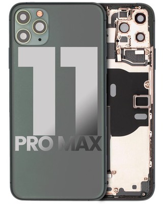 Backcover/Rahmen mit vormontierten Kleinteilen für iPhone 11 Pro Max (gebrauchte
