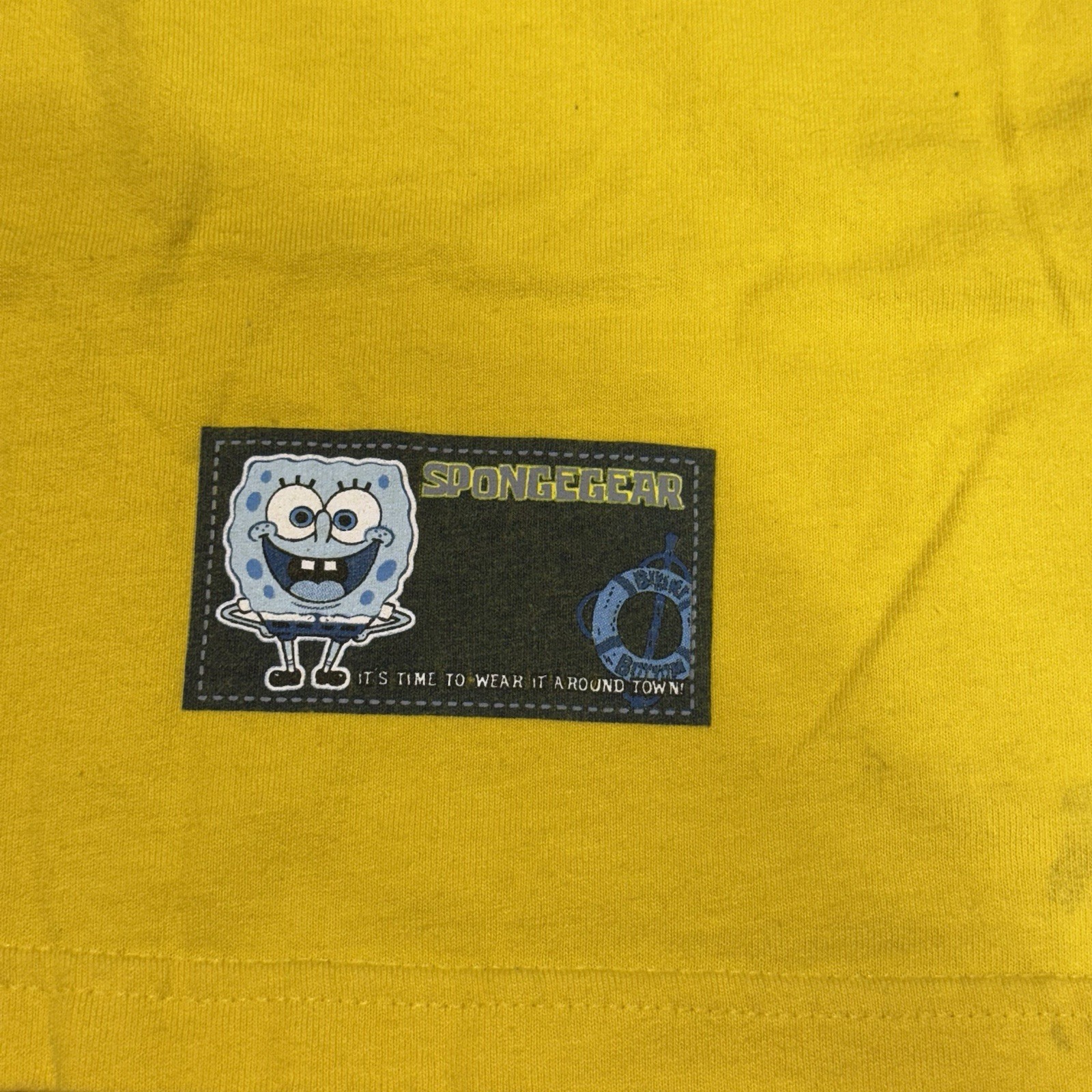SpongeBob SquarePants Yellow Face Spongegear T-Sh… - image 3
