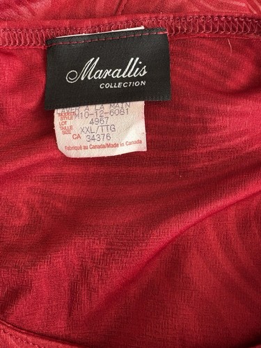 NWT Marallis Women’s XXL sleeveless Animal Print Texture Red Dress - Picture 4 of 5