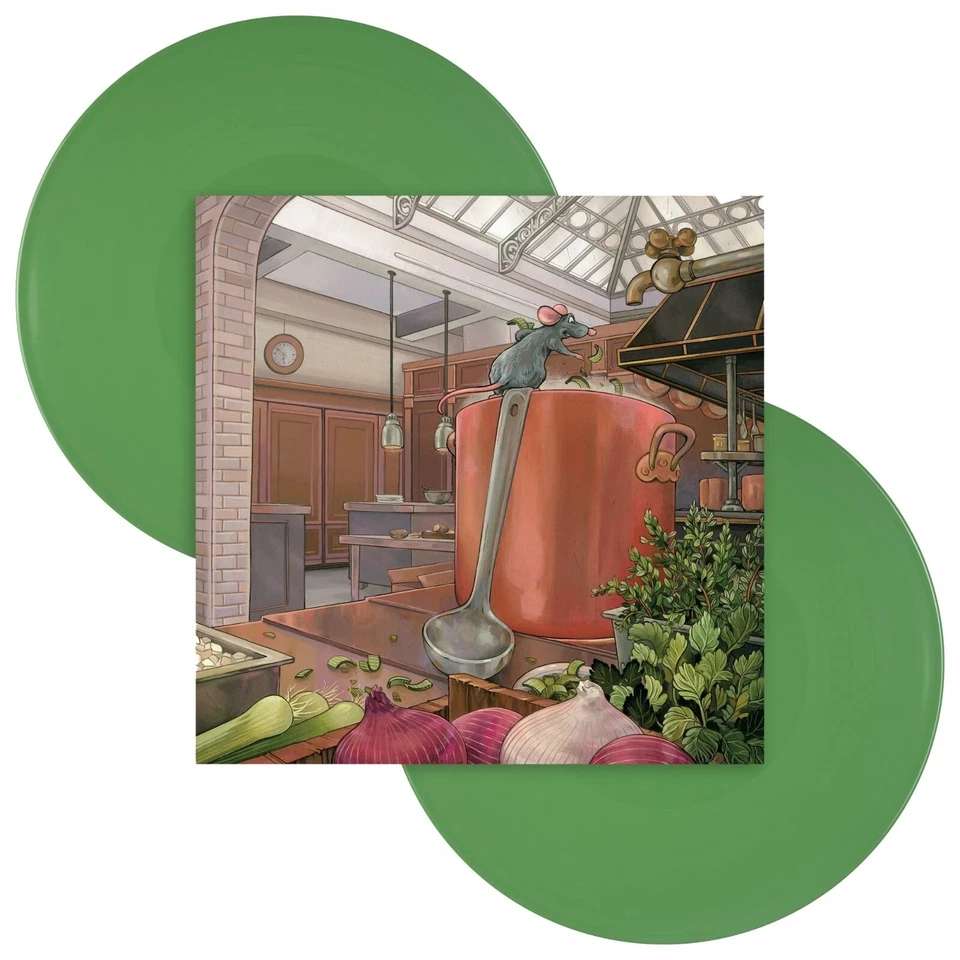 RATATOUILLE (MONDO SOUNDTRACK) [2 X GREEN VINYL] NEW & SEALED - Image 2 of 2