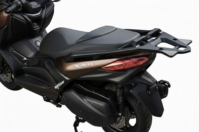 Topcase Träger Schwarz mit Griff für Yamaha X-Max 300 (2017 2025)