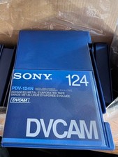 Sony 124 Minute DVCAM Videotape PDV-124N, 9-Pack