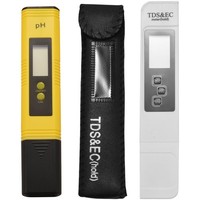 Eurowagens TDS Meter Digital WasserqualitäTsprüFer 09990 09990 PPM EC