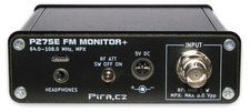 PIRA P275E+ FM Broadcast Monitor Modulation Meter RDS Decoder with Email Alerts