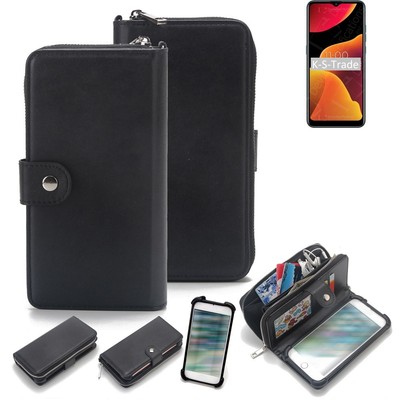 Geldbörse Etui für BQ Mobile BQ-6645L Element Schutz Hülle Handy Hülle Walle