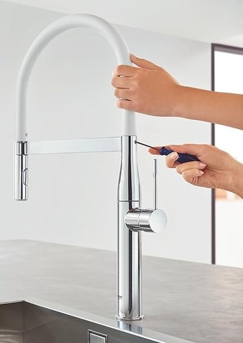 Grohe Matte Sheer Marble Essence New Semi-Pro Wasserhahnschlauch - Bild 3 von 10