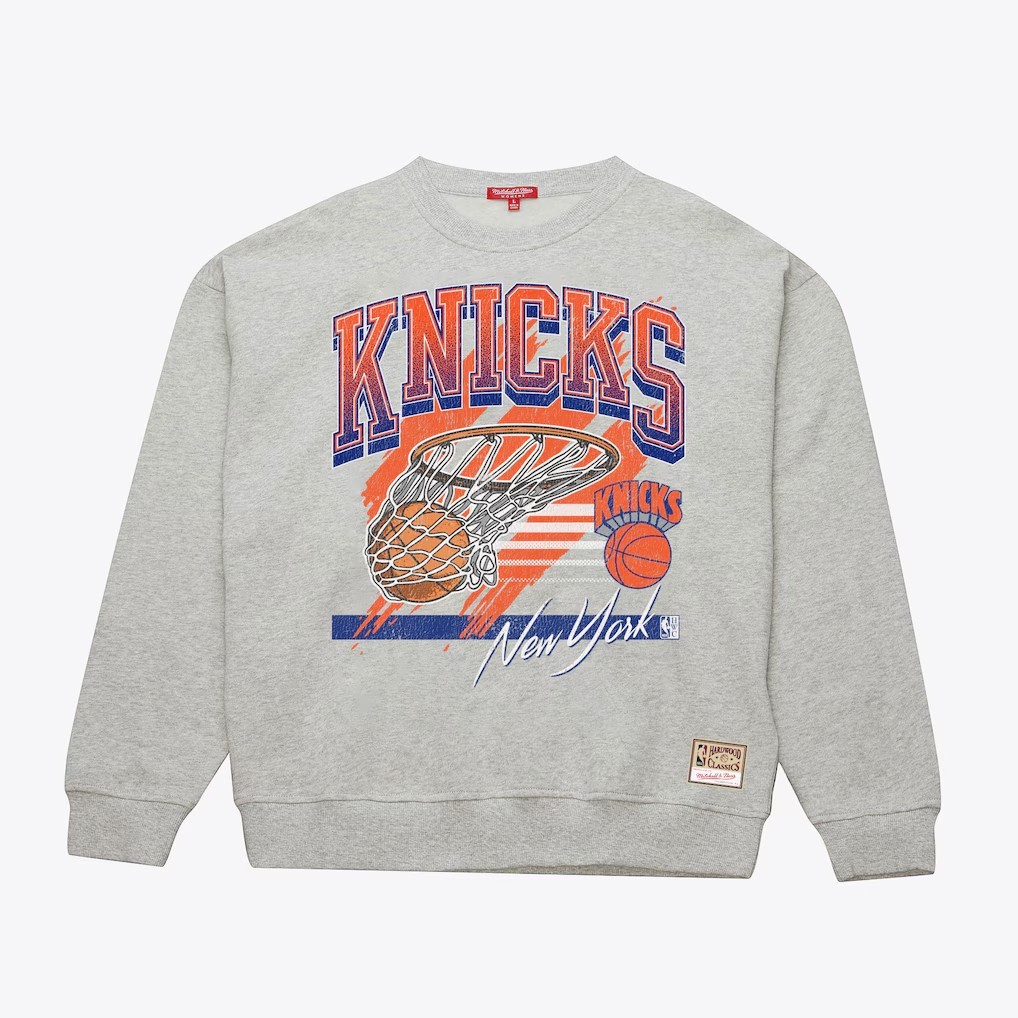 Mitchell & Ness Women's New York Knicks Grey HWC Brush Bucket