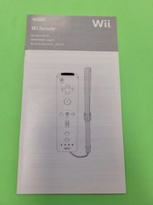 Official Nintendo Wii Remote Wii Instruction Manual Booklet ONLY