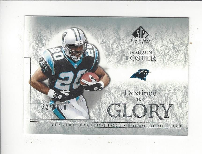 2002 SP Legendary Cuts Football Rookie RC Singles /500, /1100 - You Choose