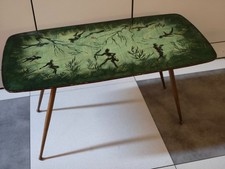 Tavolino da caffè dipinto Mid-Century, anni '50 Design Vintage